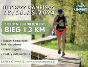 III edycja biegu terenowego Cross Kampinos